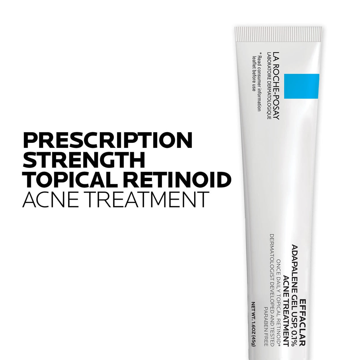 Effaclar Adapalene Gel 0.1% Topical Retinoid For Acne