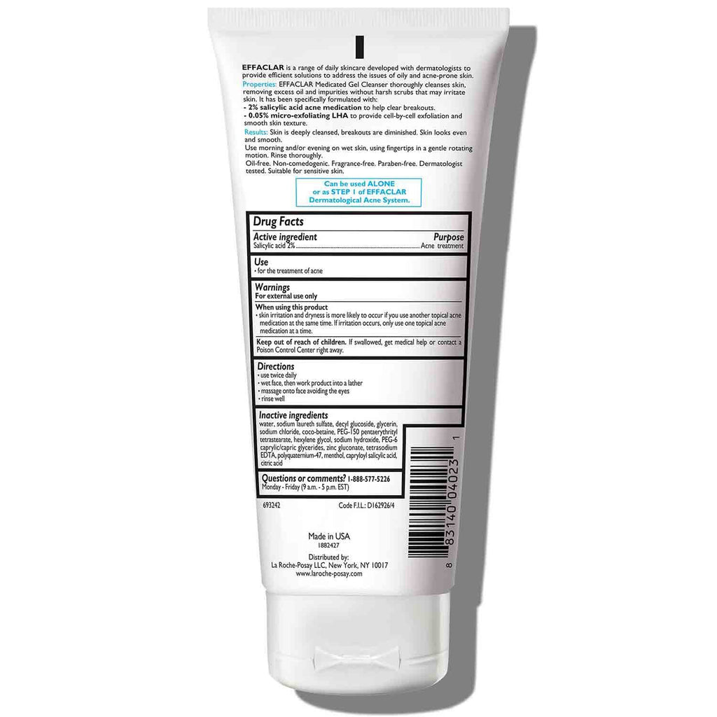 Effaclar Medicated Acne Face Wash