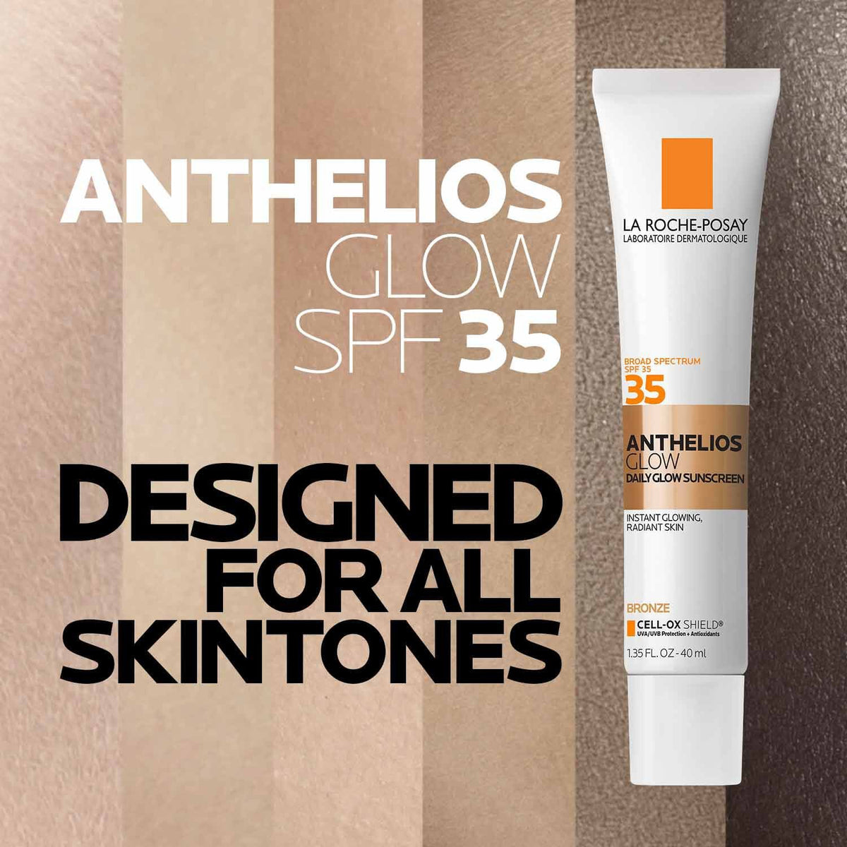Anthelios Glow Face Sunscreen SPF 35