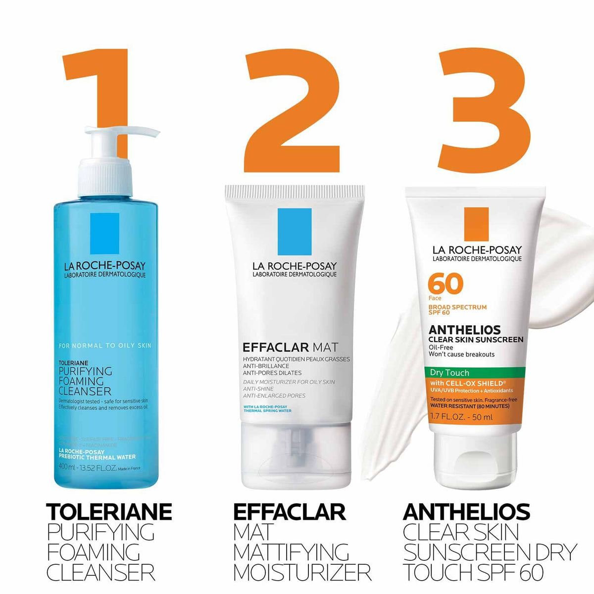 Anthelios Clear Skin Oil Free Sunscreen SPF 60